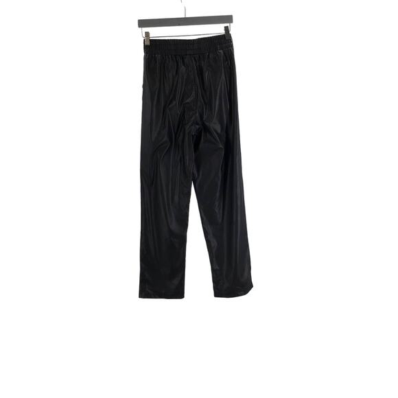 LULU'S S Black Always the Go-Getter Pull-on High-Rise Straight Leg Pant NEW B167 - Picture 4 of 10